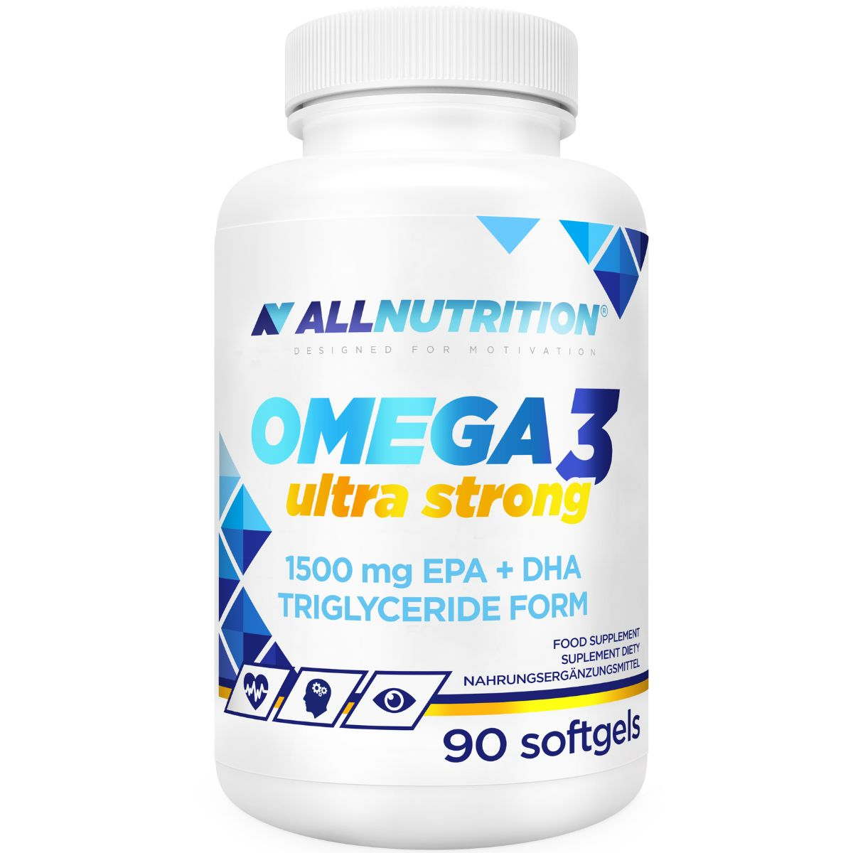 Allnutrition, Omega 3 Ultra Strong, kapsułki, 90 sztuk zdjęcie