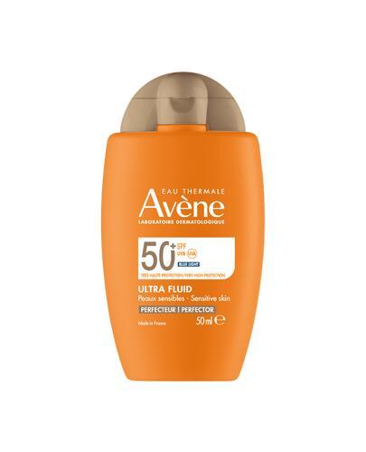 AVENE Bardzo wysoka ochrona przeciwsłoneczna Ultra Fluid Perfector SPF50+, 50 ml zdjęcie
