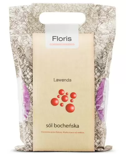 Sól Bocheńska Floris lawenda 1200 g zdjęcie