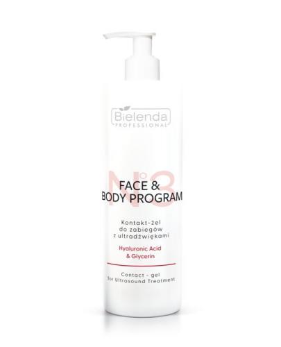 Bielenda Professional, Kontakt-żel do zabiegów z ultradźwiękami, 500 g zdjęcie