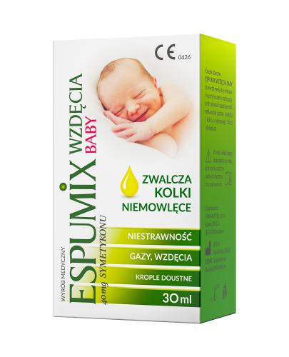 Espumix Wzdęcia baby 40 mg symetykonu, 30 ml zdjęcie
