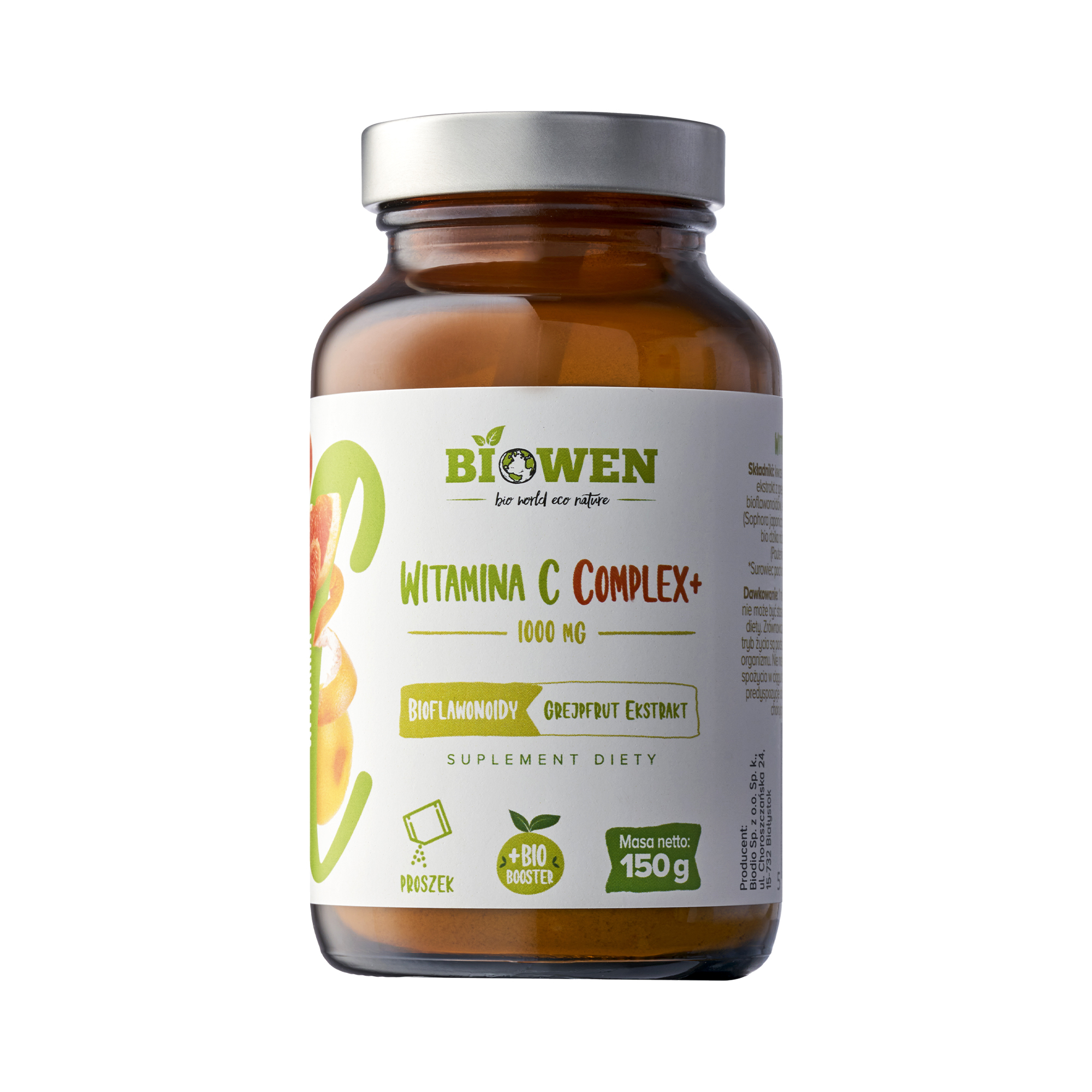 Biowen, witamina C Complex+ 100 mg, 150 g zdjęcie