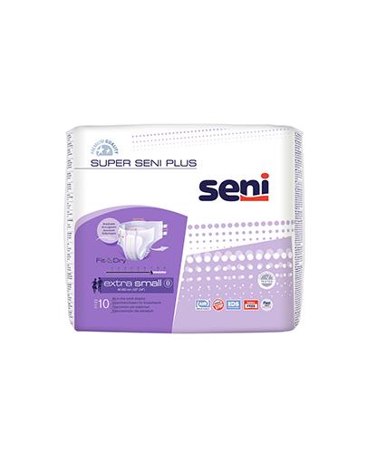 Seni Super Seni Plus Extra Small A10 Pieluchomajtki, 10 sztuk zdjęcie