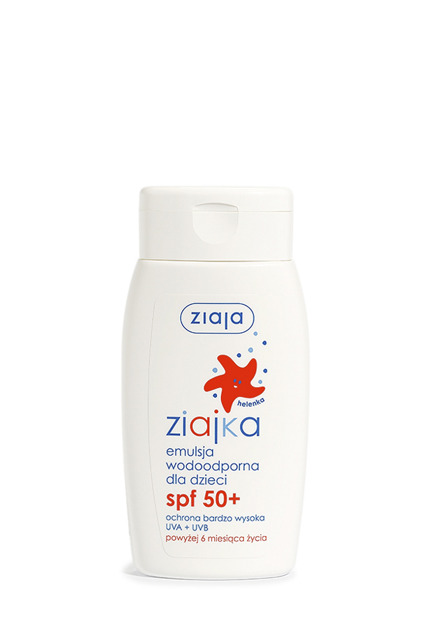 Ziaja Ziajka słoneczna emulsja wodoodporna dla dzieci SPF50+ 125 ml zdjęcie