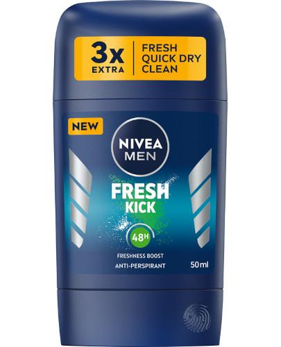 NIVEA MEN Antyperspirant w sztyfcie Fresh Kick, 50 ml zdjęcie