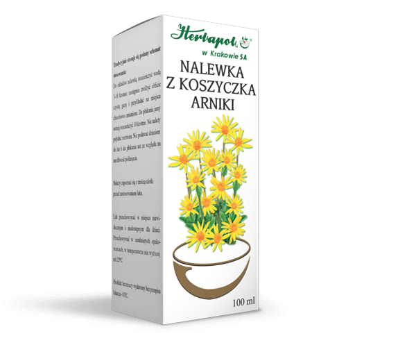 Nalewka z koszyczka arniki, 100 ml zdjęcie