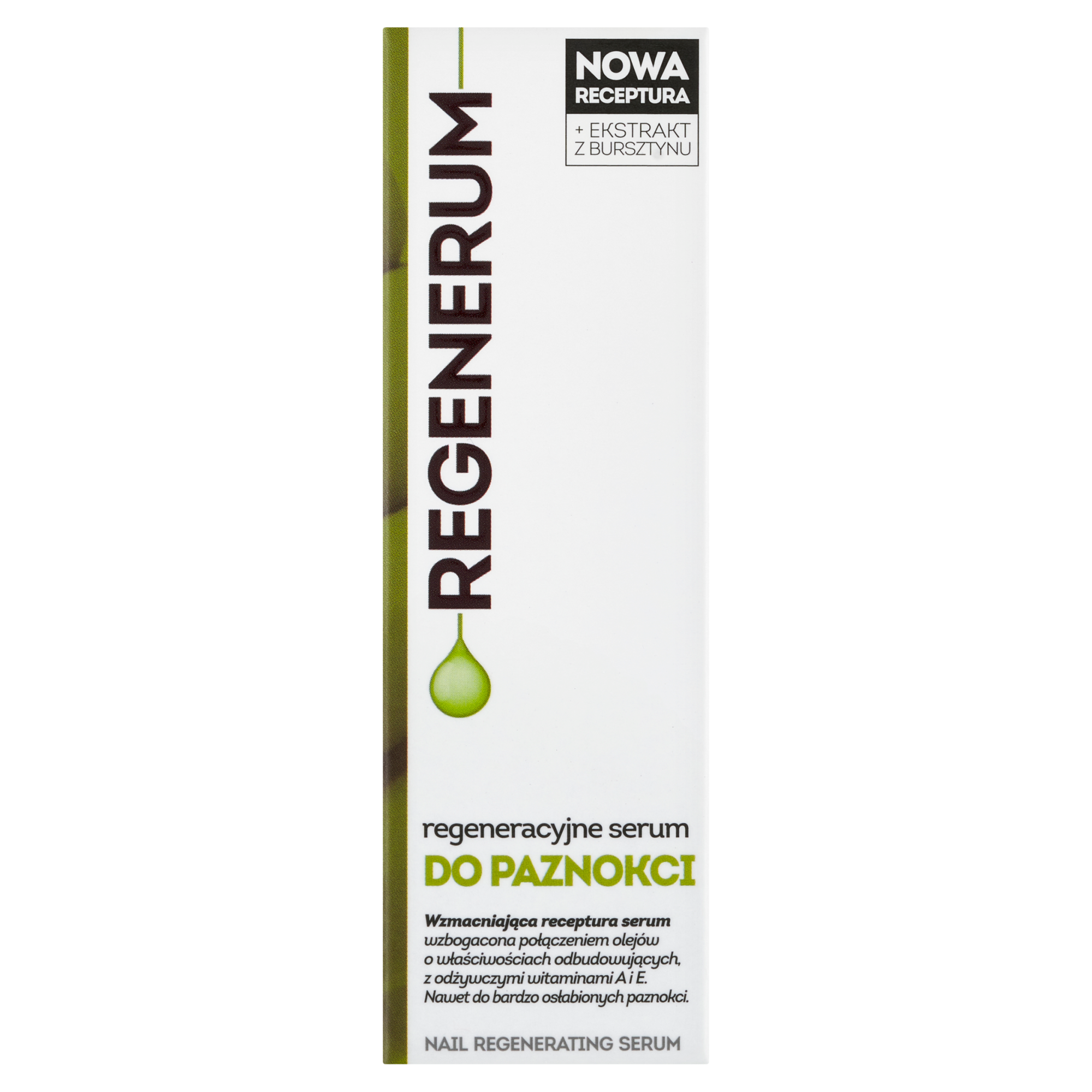 REGENERUM - serum do paznokci - 5 ml - cena, opinie, wskazania zdjęcie