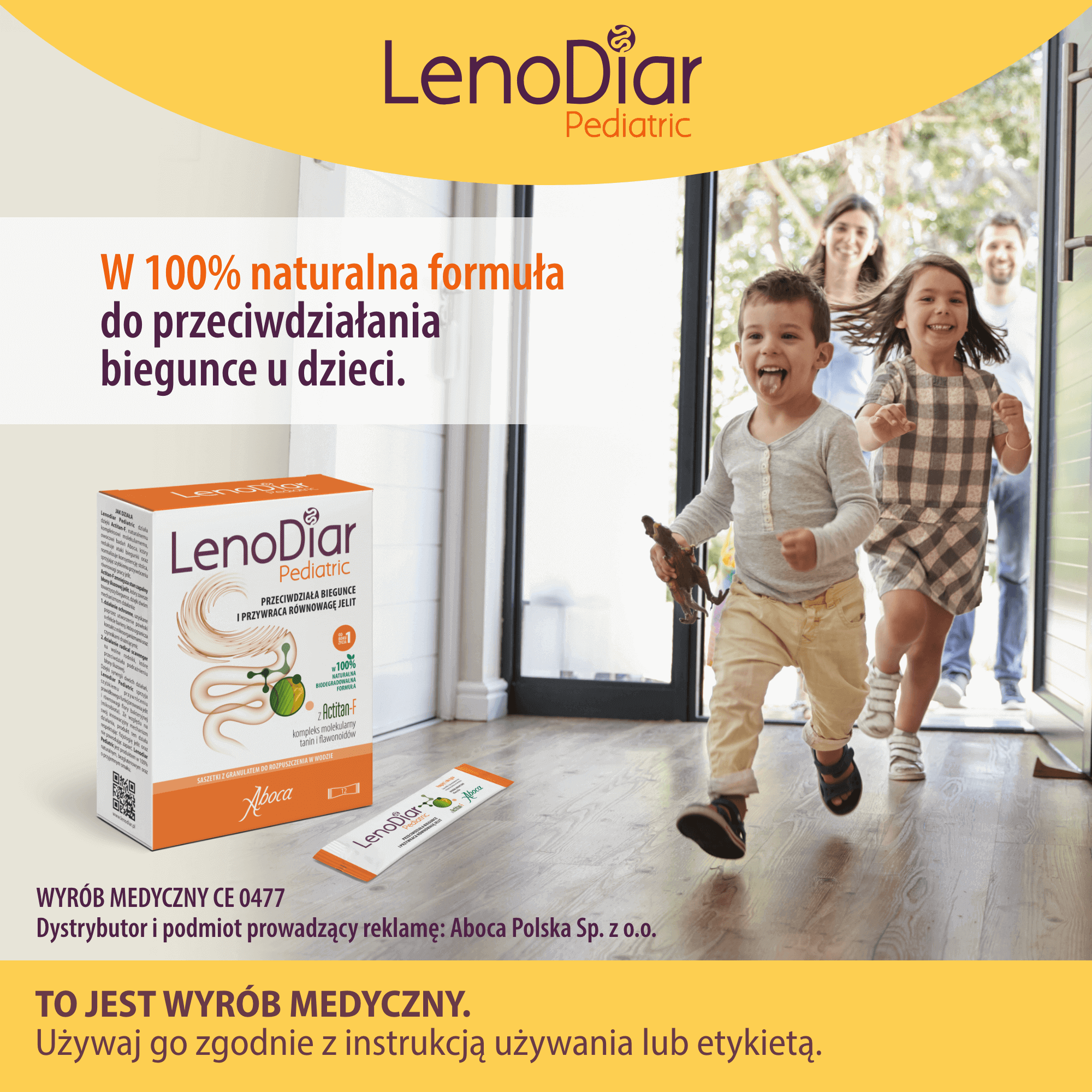 Aboca LenoDiar Pediatric 12 saszetek
