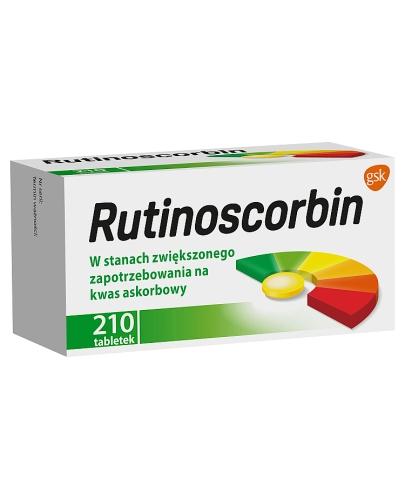 Rutinoscorbin 25 mg + 100 mg 210 tabletek zdjęcie