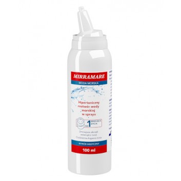 Mirramare Hipertoniczny roztwór wody morskiej w sprayu 100 ml