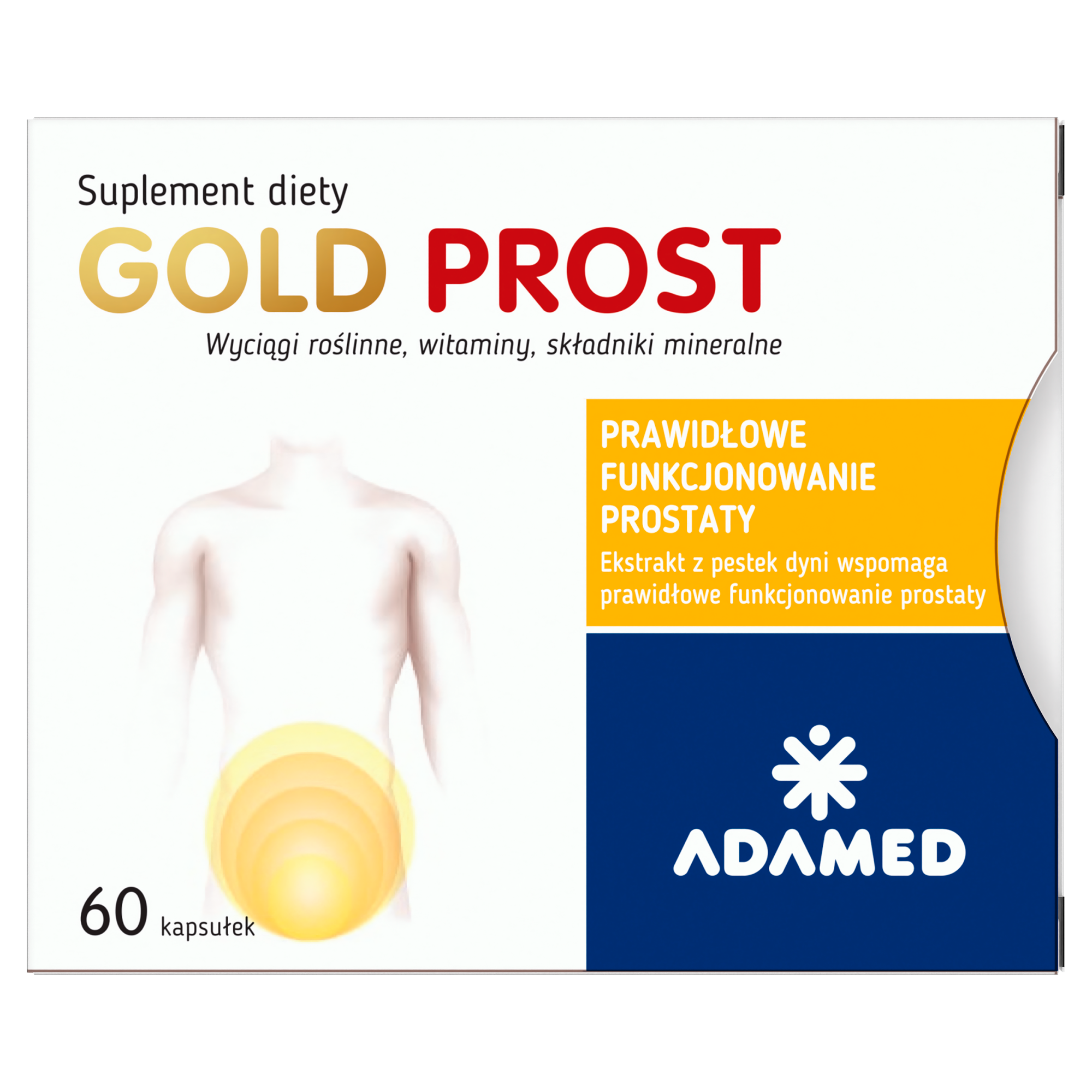 Adamed, Gold Prost, kapsułki, 60 sztuk zdjęcie