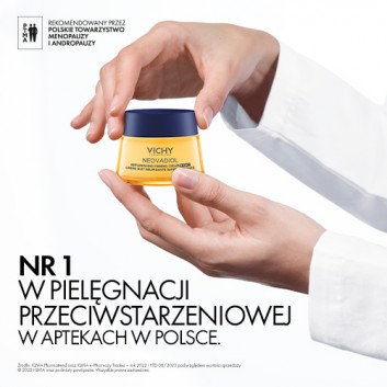 Vichy Neovadiol Po Menopauzie odbudowujący krem na noc przeciw wiotczeniu do każdego typu skóry 50 ml
