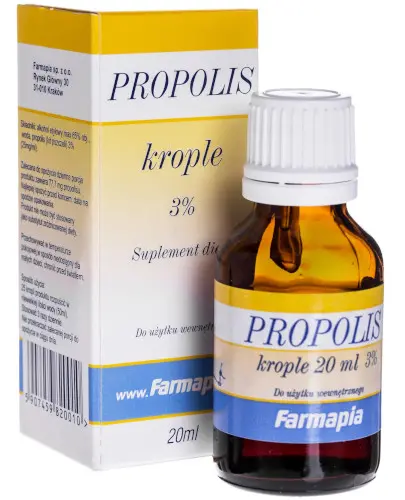 Propolis 3% krople 20 ml zdjęcie