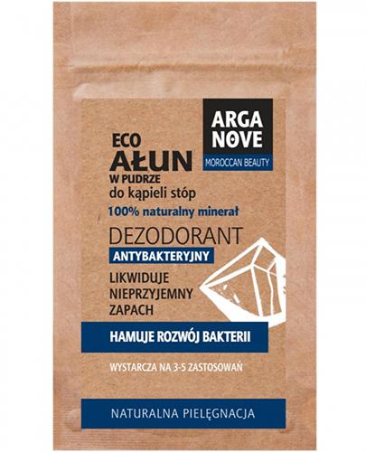 Arganove Ałun dezodorant antybakteryjny do kąpieli stóp w pudrze, 25 g zdjęcie