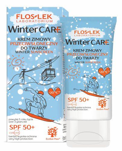 FLOS LEK WINTER CARE Krem zimowy przeciwsłoneczny do twarzy SPF 50+, 50 ml zdjęcie