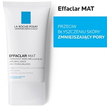 La Roche Posay Effaclar Mat krem nawilżający przeciw błyszczeniu skóry 40 ml