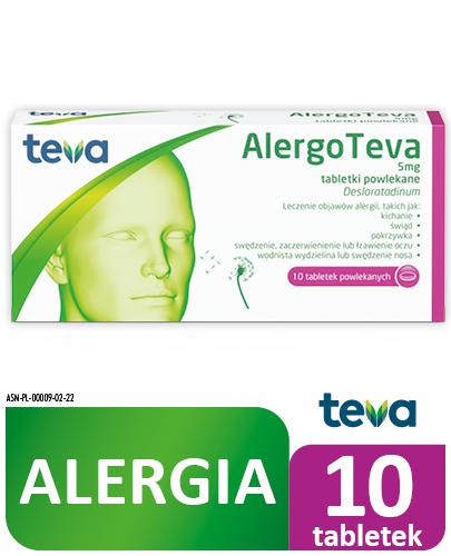 ALERGO TEVA 5 mg, na alergię, 10 tabletek zdjęcie