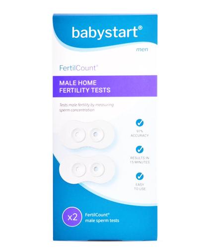FERTILCOUNT II test płodności dla mężczyzn - 2 szt. - cena, opinie, stosowanie zdjęcie