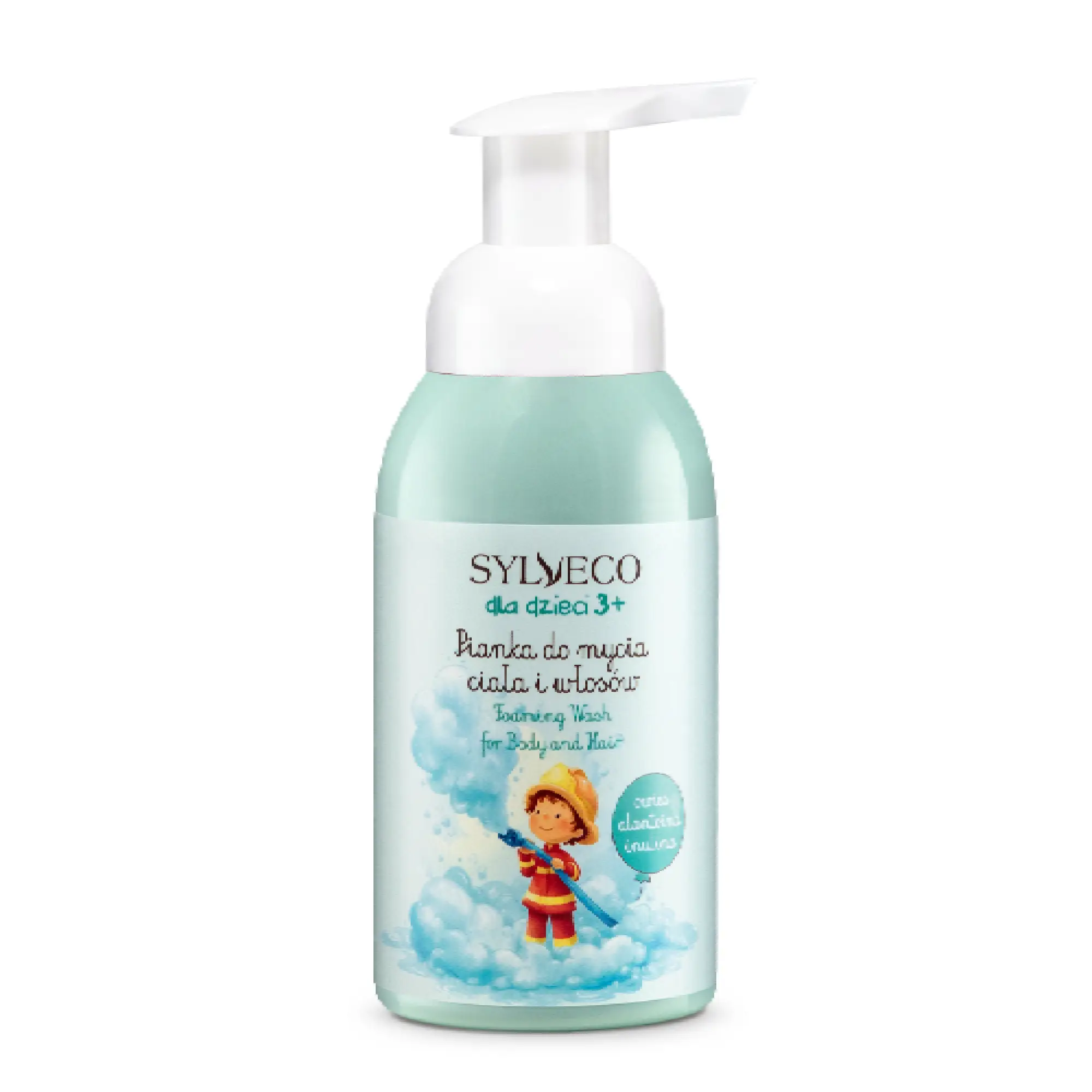 Sylveco dla dzieci 3+ Pianka do mycia ciała i włosów guma balonowa, 290 ml zdjęcie