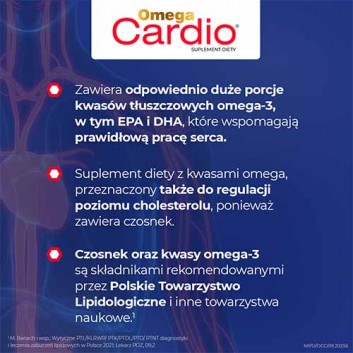 NutroPharma Omega Cardio 60 kapsułek 