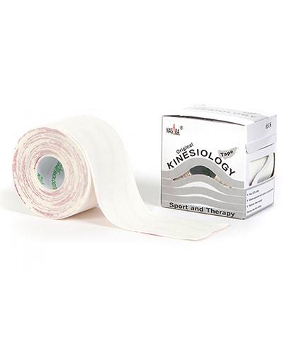 Nasara Kinesiology Tape 5 cm x 5, biały, 1 szt., cena, właściwości, opinie zdjęcie