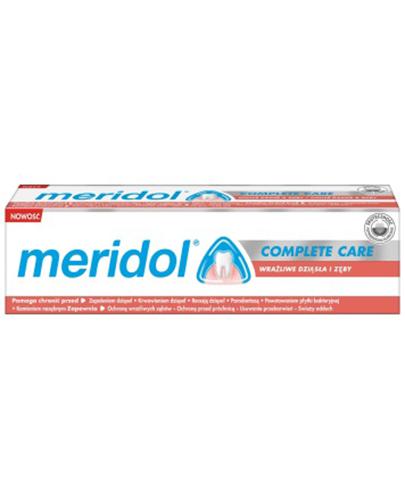Meridol Complete Care Pasta na wrażliwe dziąsła i zęby, 75 ml zdjęcie