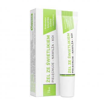Żel do powiek i pod oczy ze świetlikiem, 15 ml