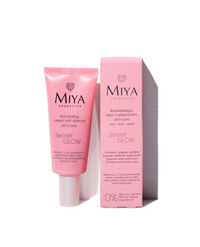 Miya SecretGLOW Rozświetlający krem z witaminami all-in-one - 30 ml - cena, opinie, właściwości zdjęcie