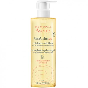 AVENE XERACALM A.D Olejek oczyszczający uzupełniający lipidy, 400 ml