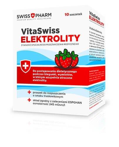 Swiss Pharm VitaSwiss Elektrolity, 10 saszetek zdjęcie
