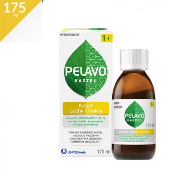 Pelavo Kaszel suchy i mokry, syrop, 175 ml