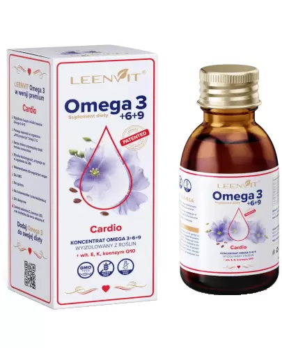 Leenvit Omega 3+6+9 Cardio 125 ml zdjęcie