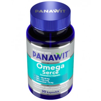 Panawit Omega Serce, 30 kapsułek