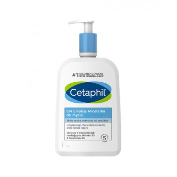Cetaphil EM, emulsja micelarna do mycia, 1000 ml