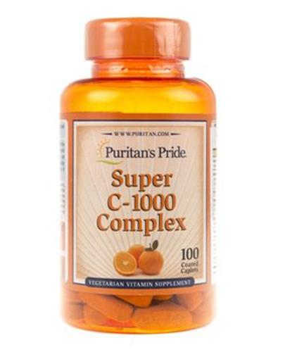 PURITAN'S PRIDE SUPER C-1000 Complex - 100 tabl. zdjęcie
