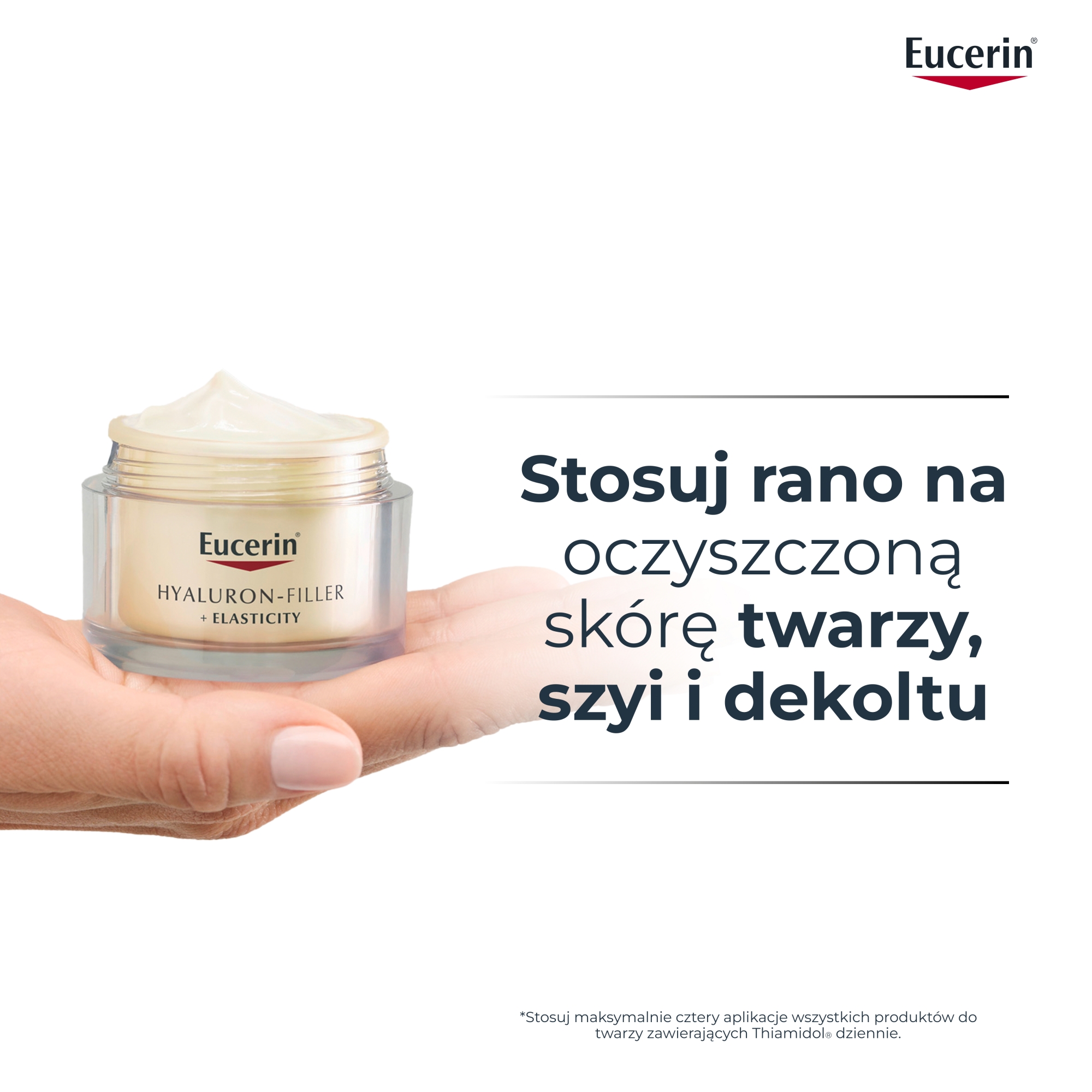 Eucerin Hyaluron-Filler + Elasticity Krem na dzień SPF 30 do skóry dojrzałej przeciwzmarszczkowy, 50 ml