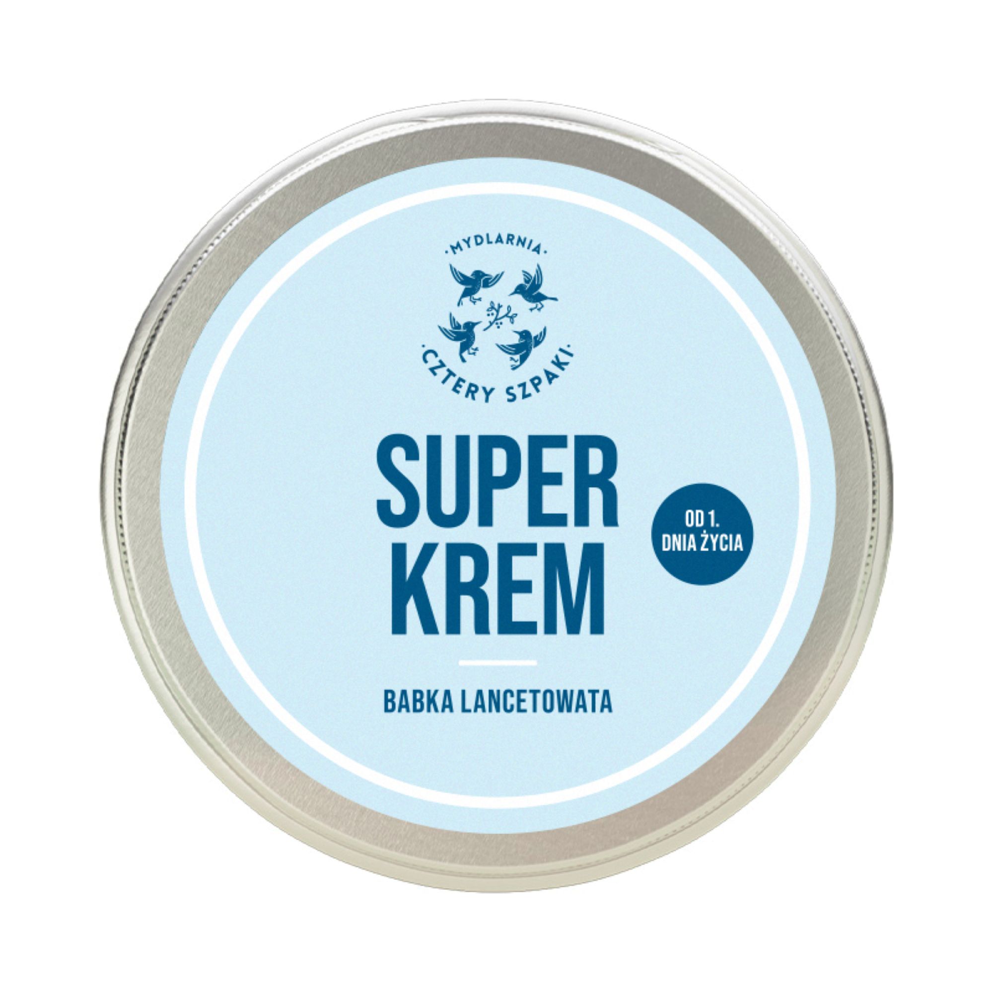 Mydlarnia Cztery Szpaki, Superkrem Babka Lancetowata, 100 ml zdjęcie