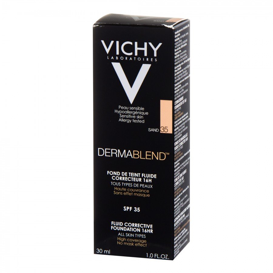 Vichy Dermablend fluid korygujący nr 35 o przedłużonej trwałości 30 ml