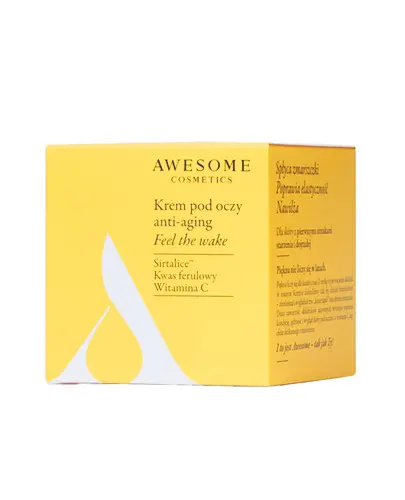 Awesome Cosmetics Feel The Wake krem pod oczy anti aging 15 ml zdjęcie