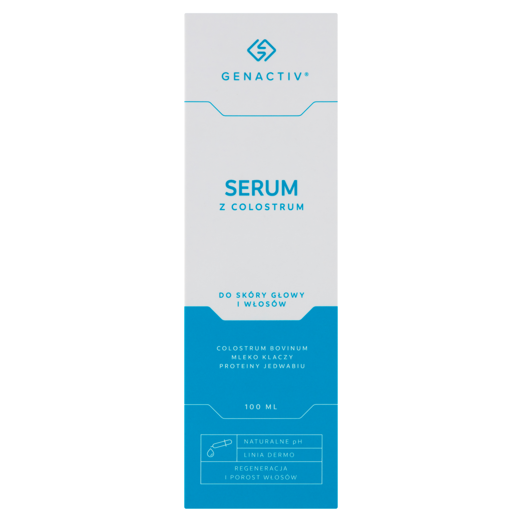 Genactiv Serum z Colostrum, serum faktor wzrostu włosów, 100 ml  zdjęcie