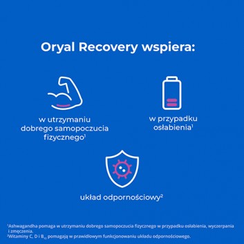 Oryal Recovery 16 tabletek musujących