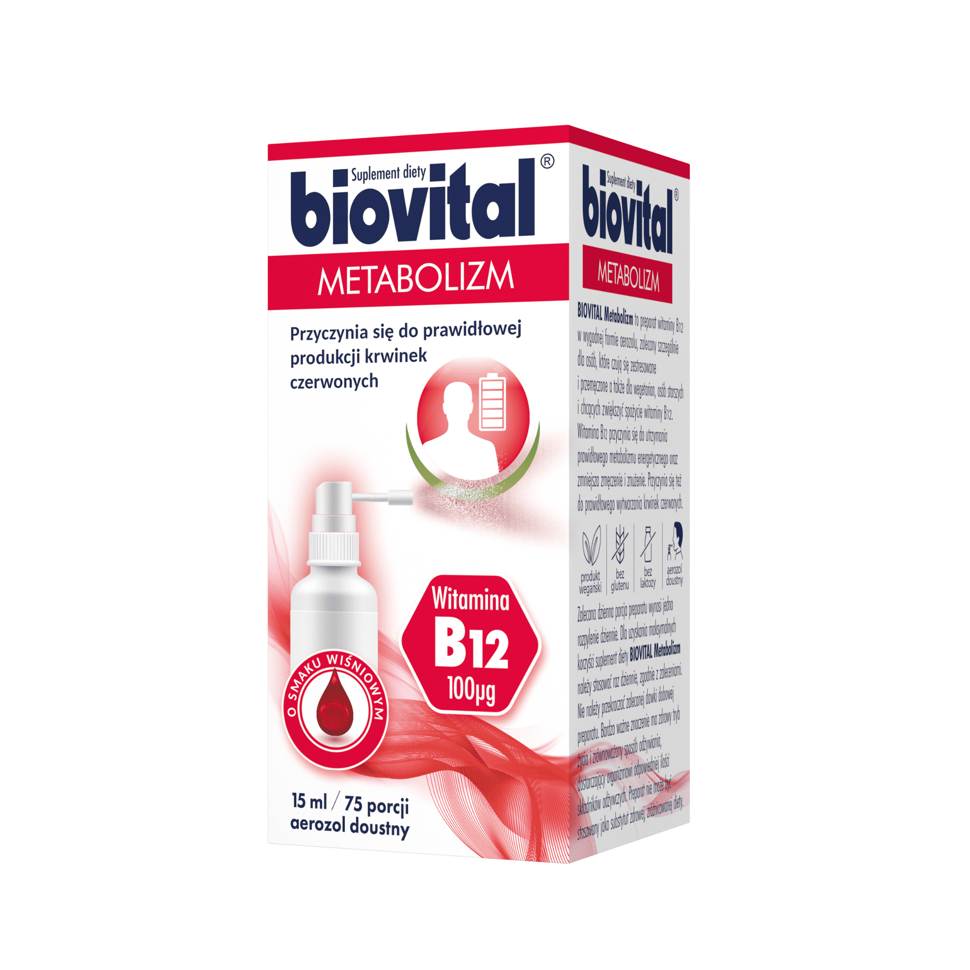 Biovital Metabolizm areozol 15 ml zdjęcie
