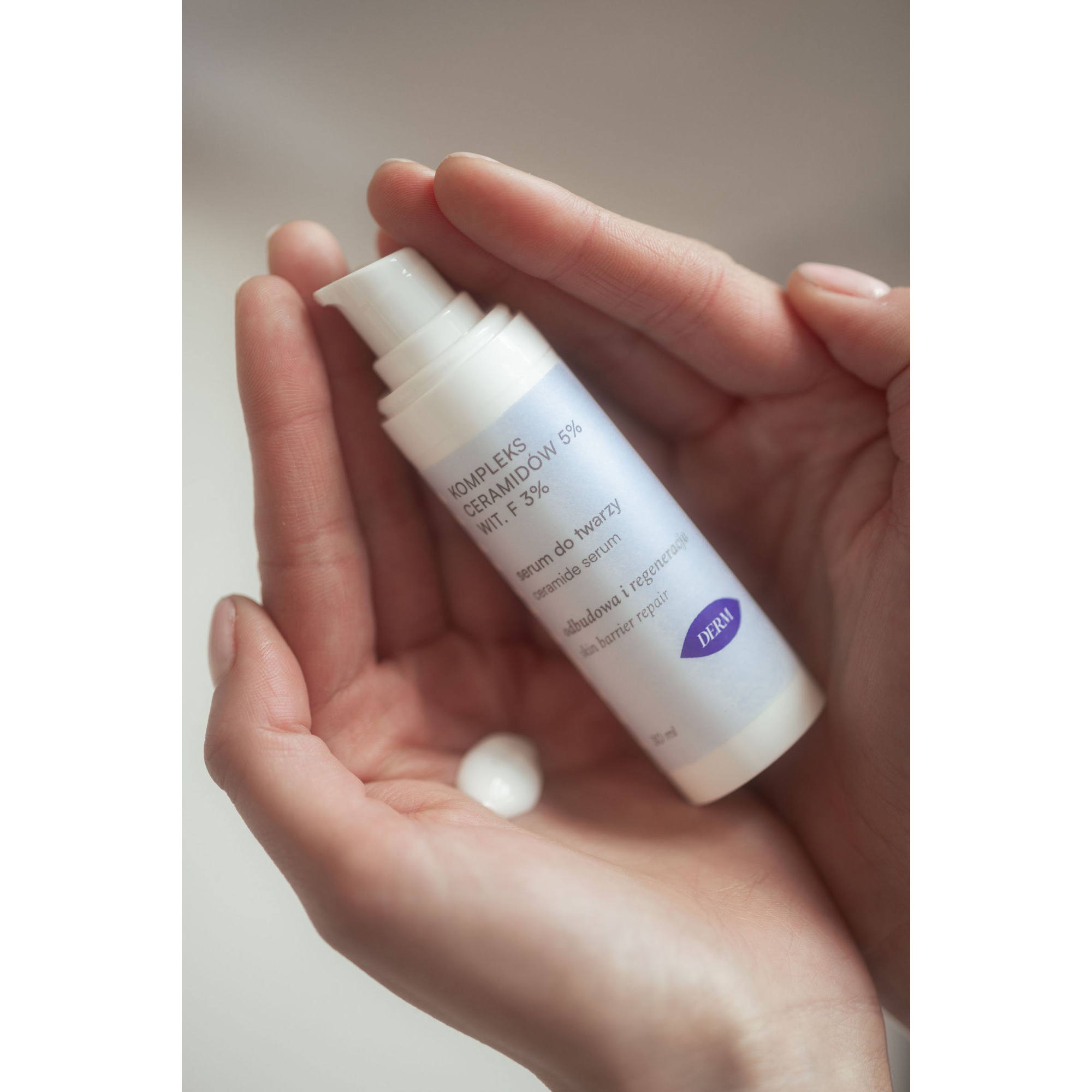 Mohani, serum z kompleksem ceramidów 5% zi wit F 3%, 30 ml