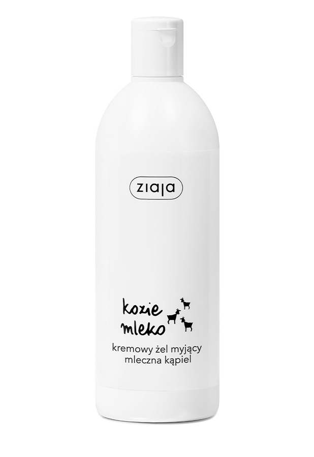ZIAJA KOZIE MLEKO Kremowy żel myjący mleczna kąpiel – 500 ml zdjęcie