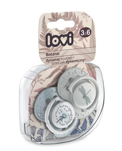 LOVI BOTANIC Smoczek dynamiczny 3-6m 22/870 dla chłopca - 2 sztuki zdjęcie