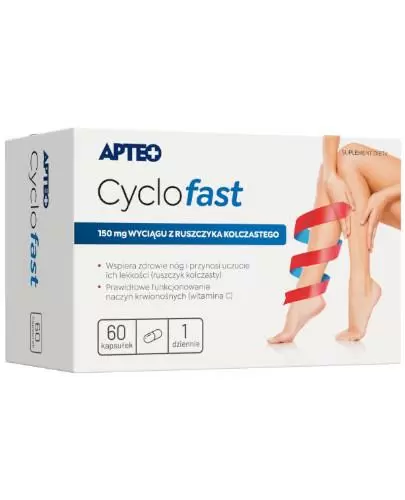 Apteo Cyclofast 60 kapsułek zdjęcie