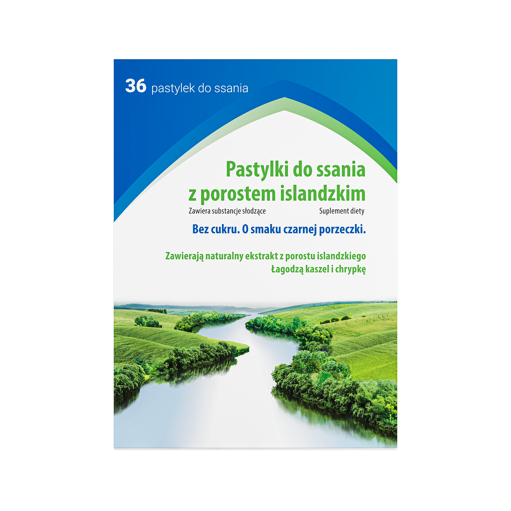 Pastylki do ssania z porostem islandzkim, 36 sztuk zdjęcie