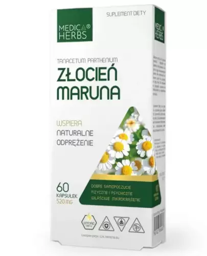 Medica Herbs Złocień maruna 60 kapsułek zdjęcie