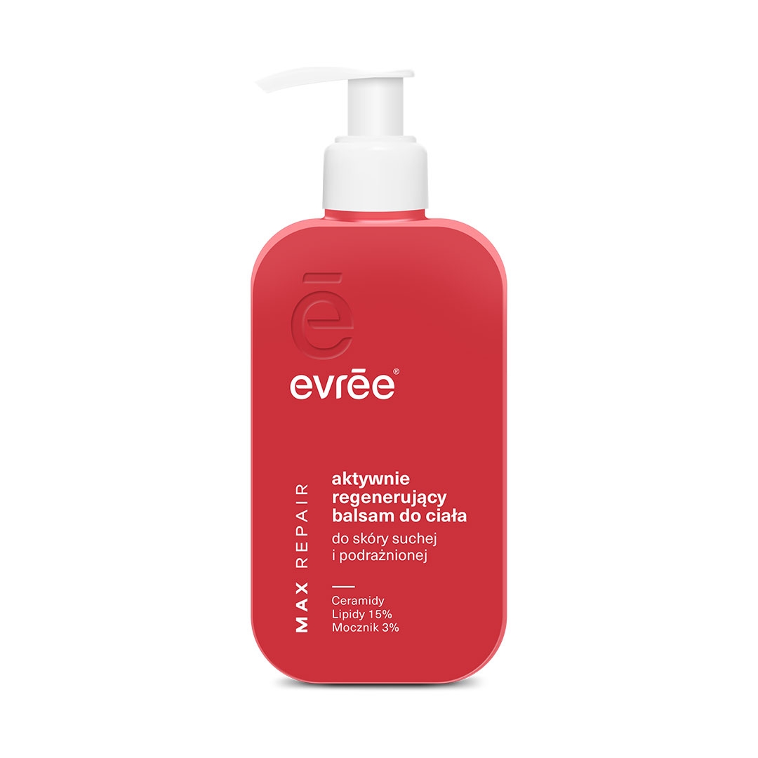 Evree Max Repair Aktywnie regenerujący balsam do ciała do skóry suchej i podrażnionej, 300 ml zdjęcie