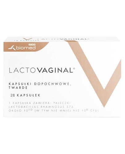 Lactovaginal, kapsułki dopochwowe, twarde, 28 sztuk zdjęcie